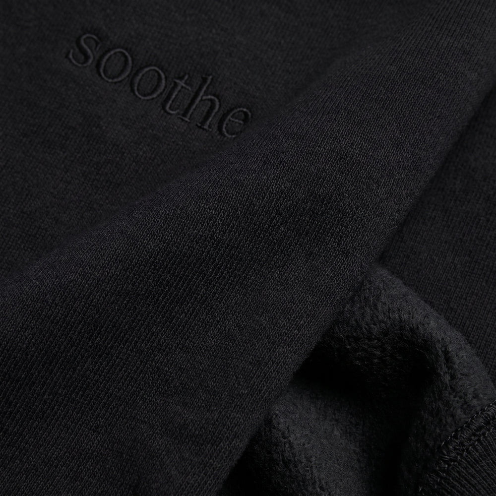 Black macro material close up