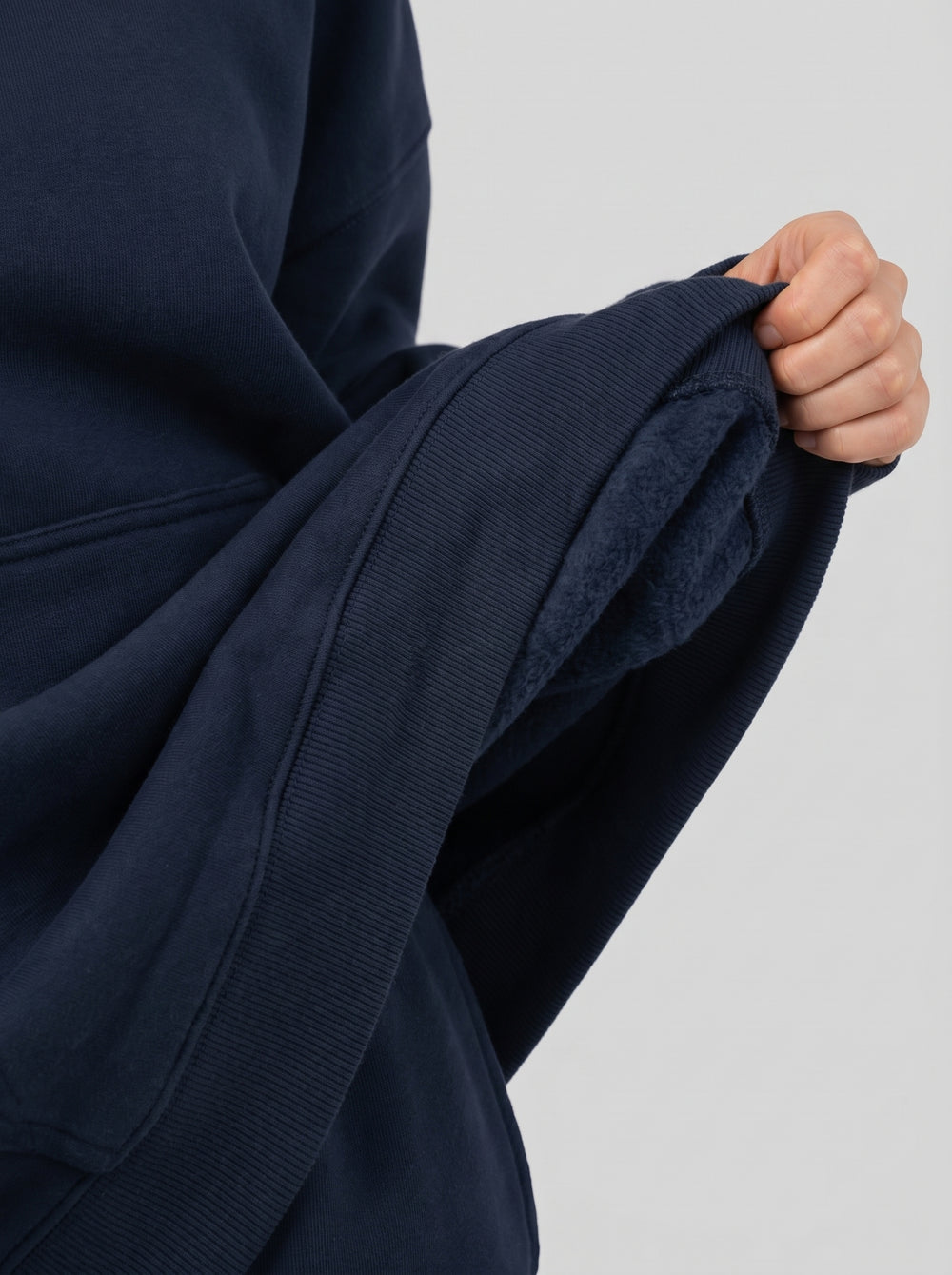 Navy product image - hem interior