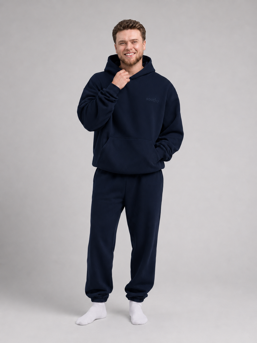Navy male standing